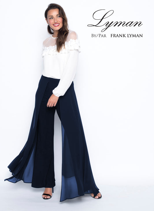 Frank Lyman 198256 Midnight Woven Trousers