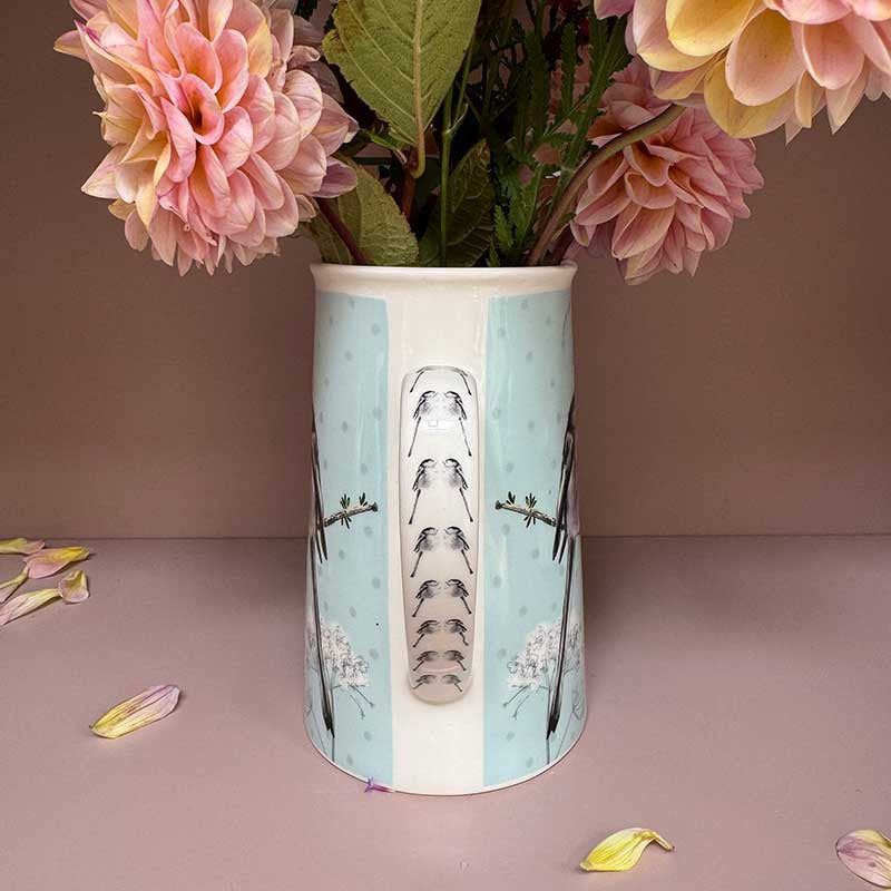 Alex Clark Jug - JUG07 Long Tailed Tit Jug