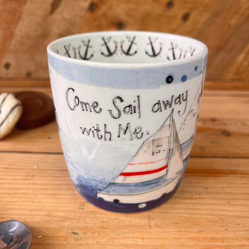 Alex Clark Mug - M76 Sailing Mug