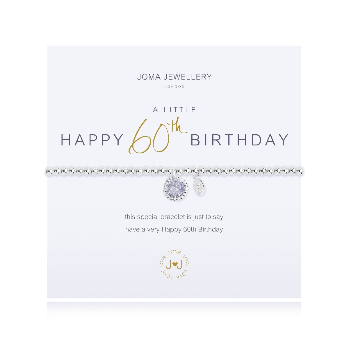 Joma Bracelet 2075 - Happy 60th Birthday