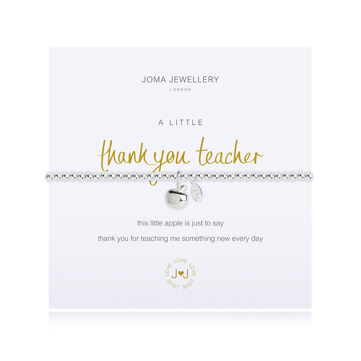 Joma Bracelet 2212 - Thank You Teacher