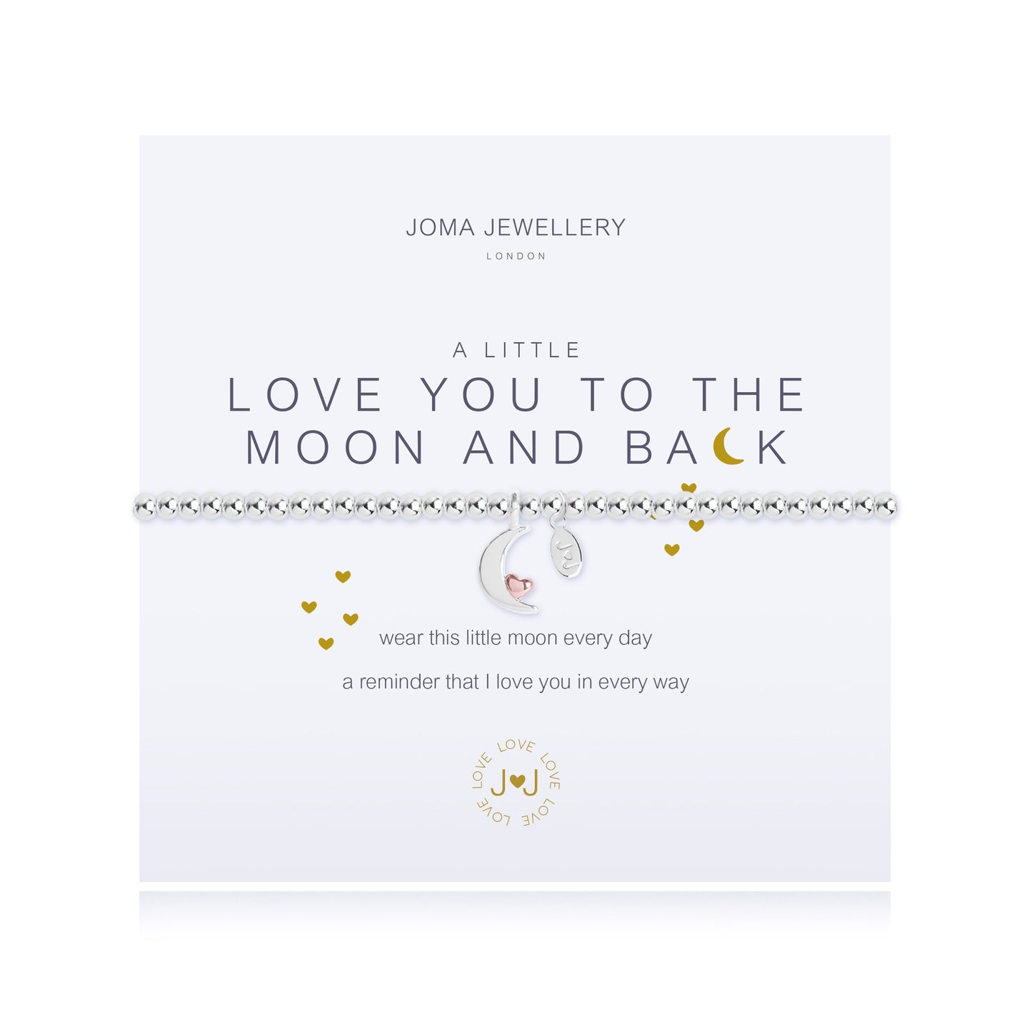 Joma Bracelet 2521 - Love You To The Moon And Back
