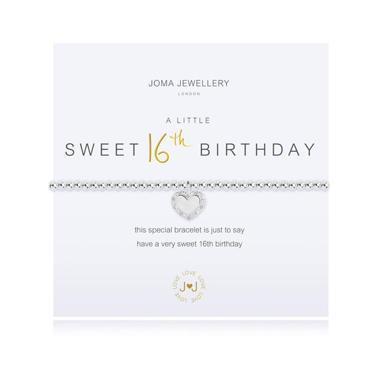 Joma Bracelet 2924 - Happy Sweet 16th Birthday