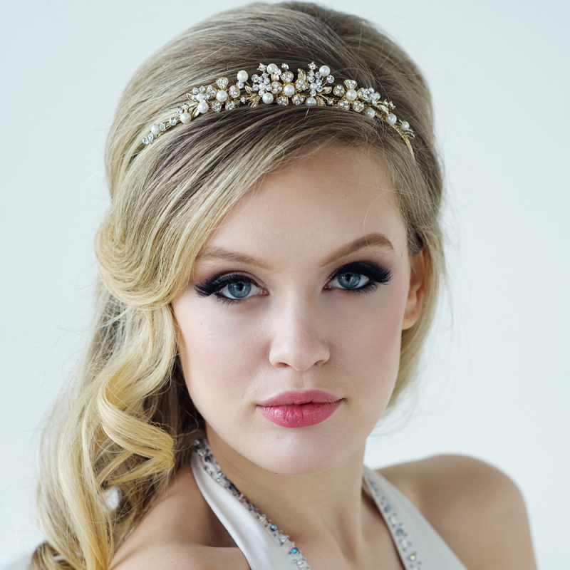 Ellen Gold Tiara