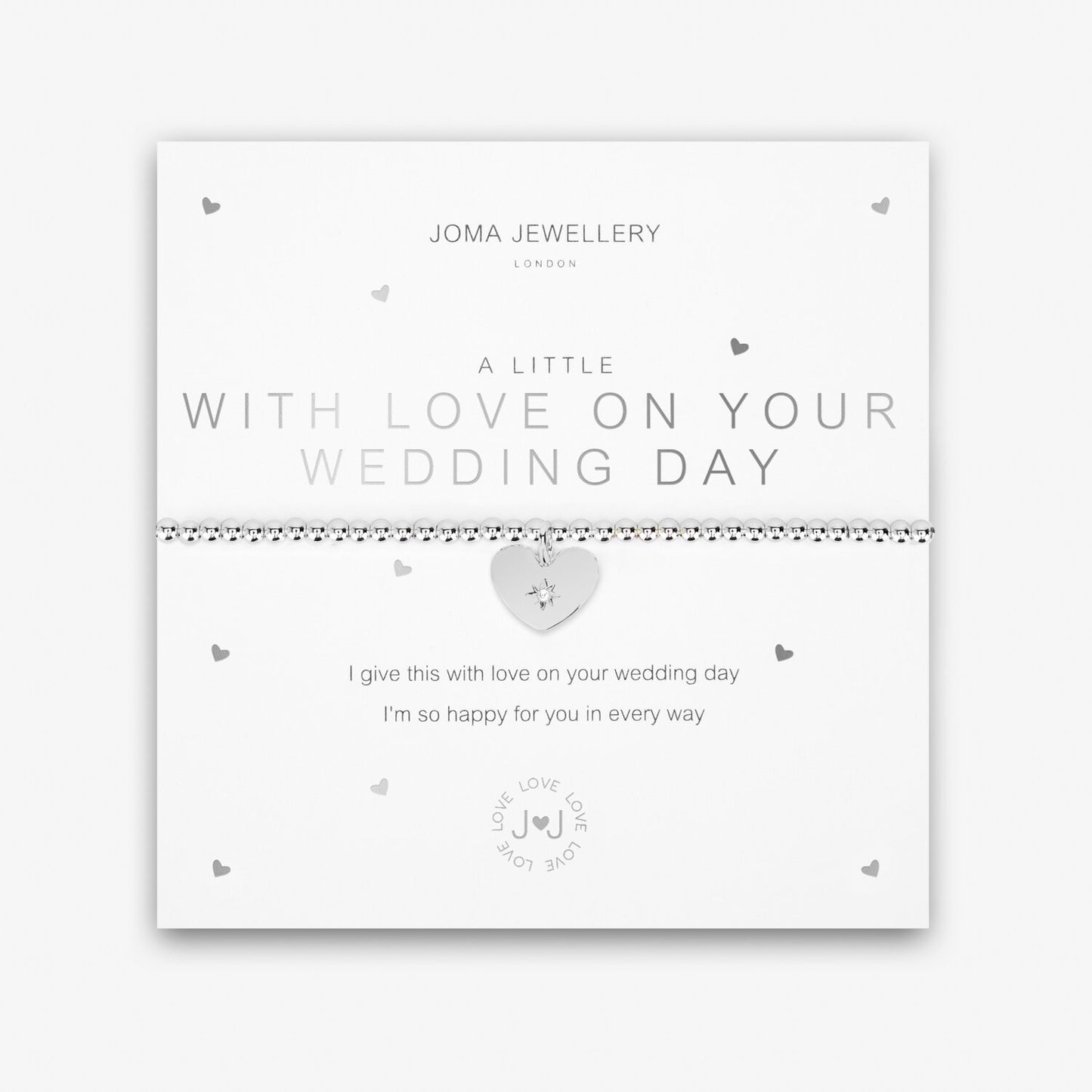 Joma Bracelet 5220 - With Love On Your Wedding Day