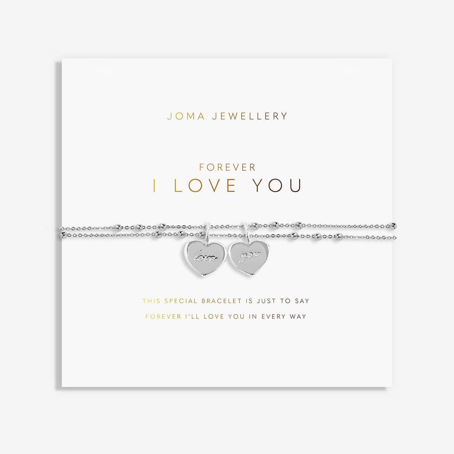 Joma Bracelet 5927 - Forever I Love You