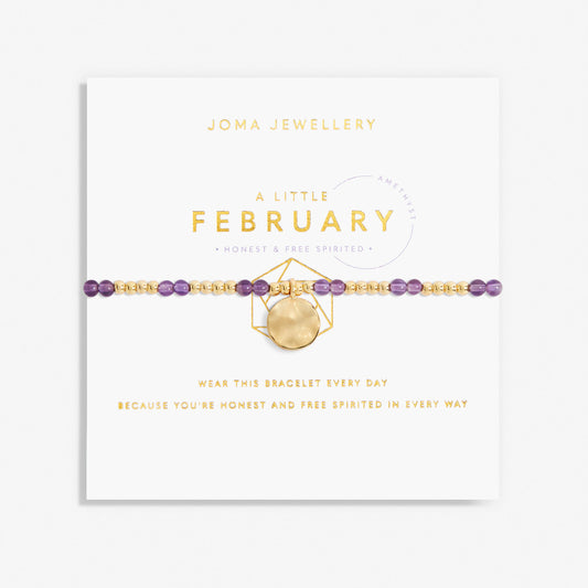 Joma Bracelet 6133 - Birthstone February