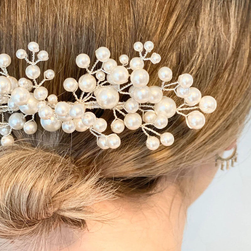 Arianna Bespoke Everlasting Pearl Bridal Comb