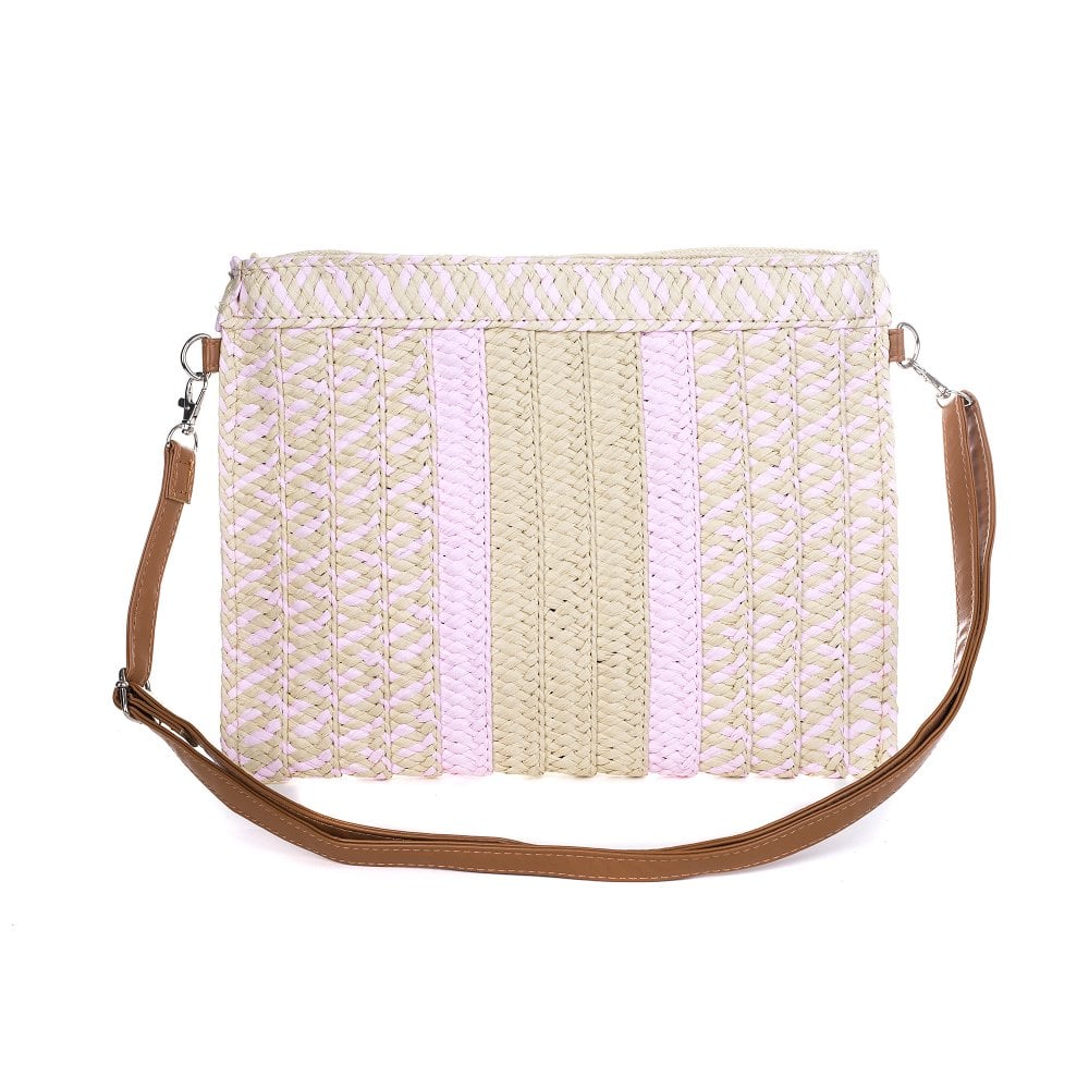 Pastel Pink Summer Clutch Bag