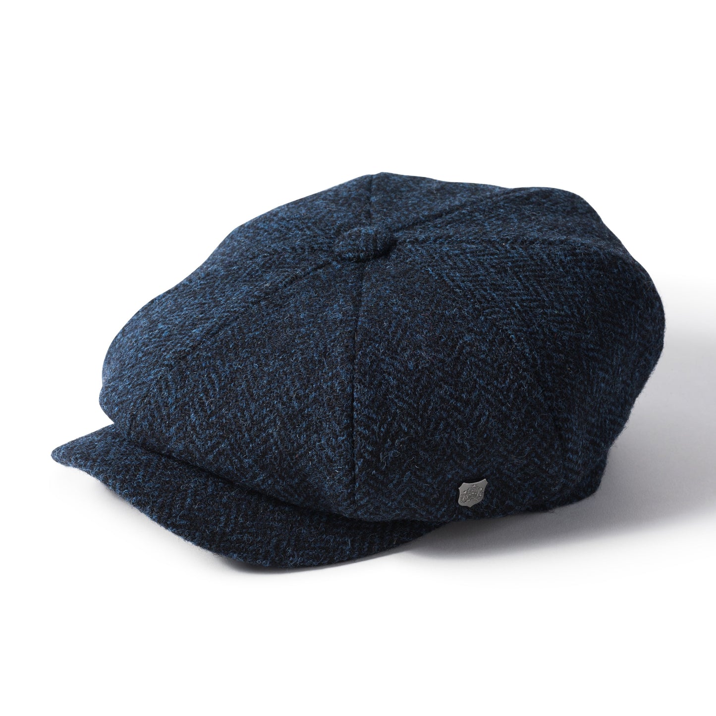 Harris Tweed Carloway Cap - Blue