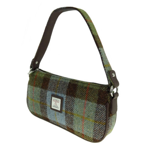 Harris Tweed Duchray Baguette Bag - COL015 MacLeod Tartan