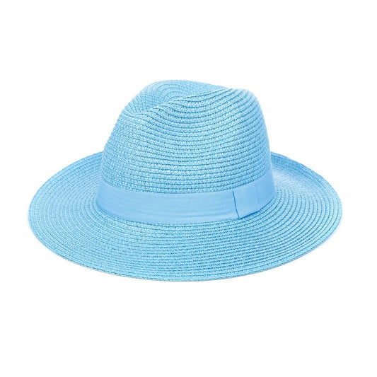 Aqua Blue Summer Hat