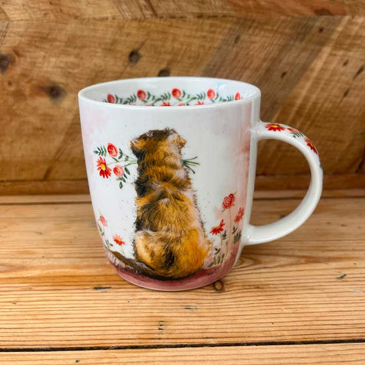 Alex Clark Mug - M44 Goldie and Flowers Mug
