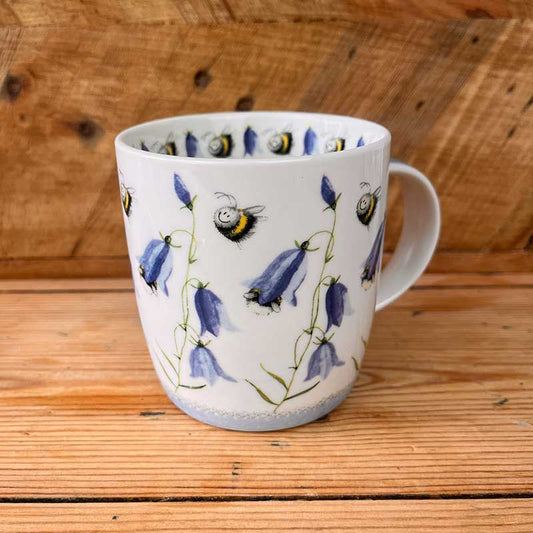Alex Clark Mug - M85 Bees and Harebells Mug