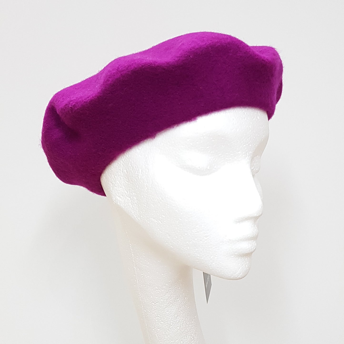 Wool Beret - Magenta