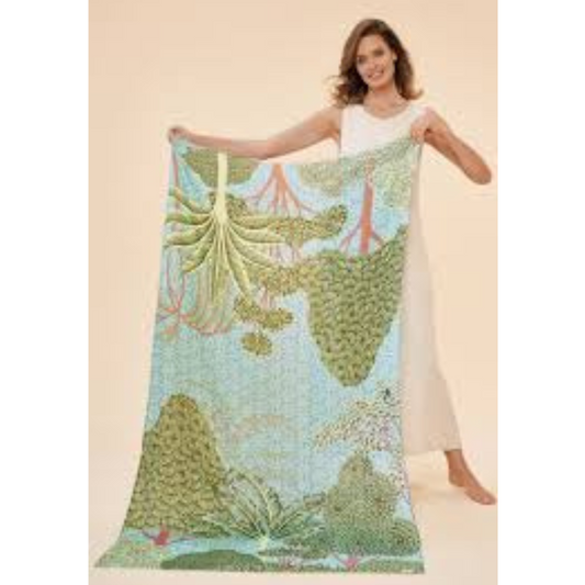 Powder Secret Paradise Scarf - Aqua