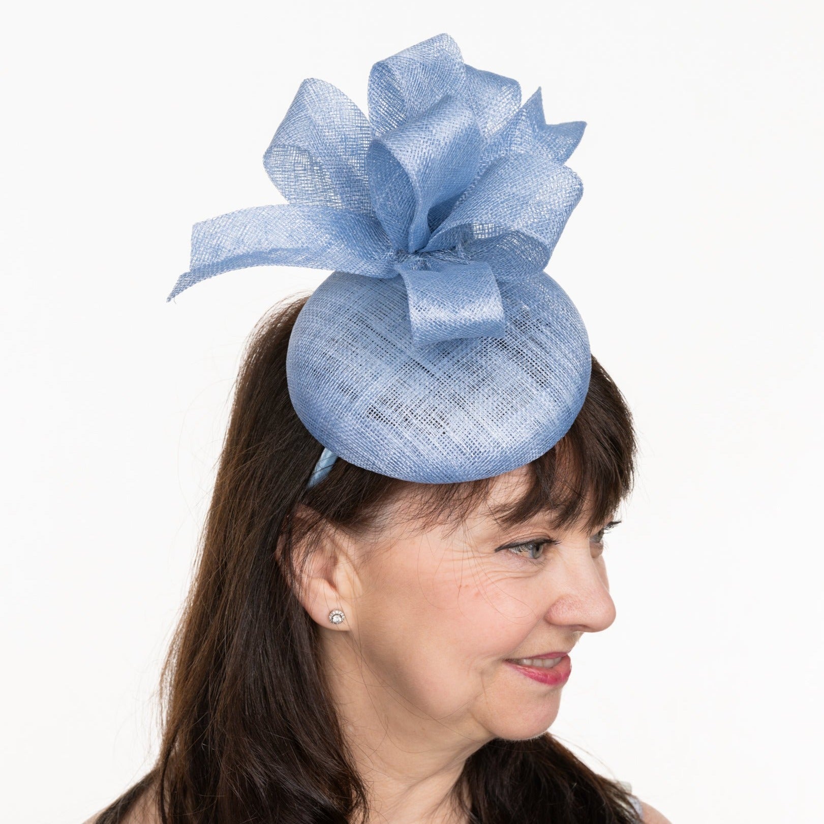 Powder Blue Pillbox Hat