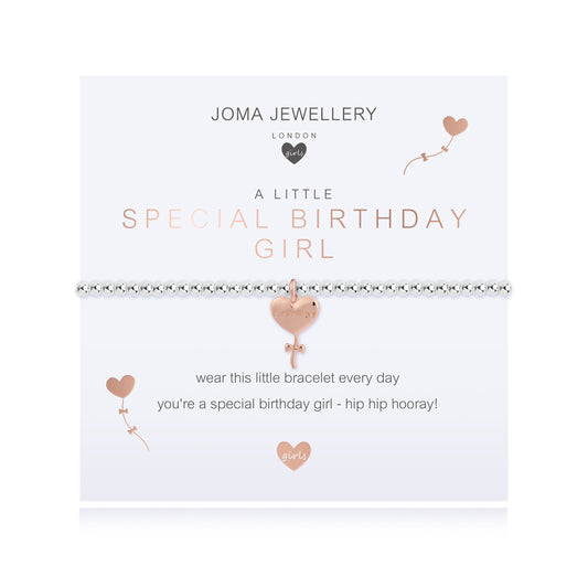 Childrens Joma Bracelet C502 -  Special Birthday Girl