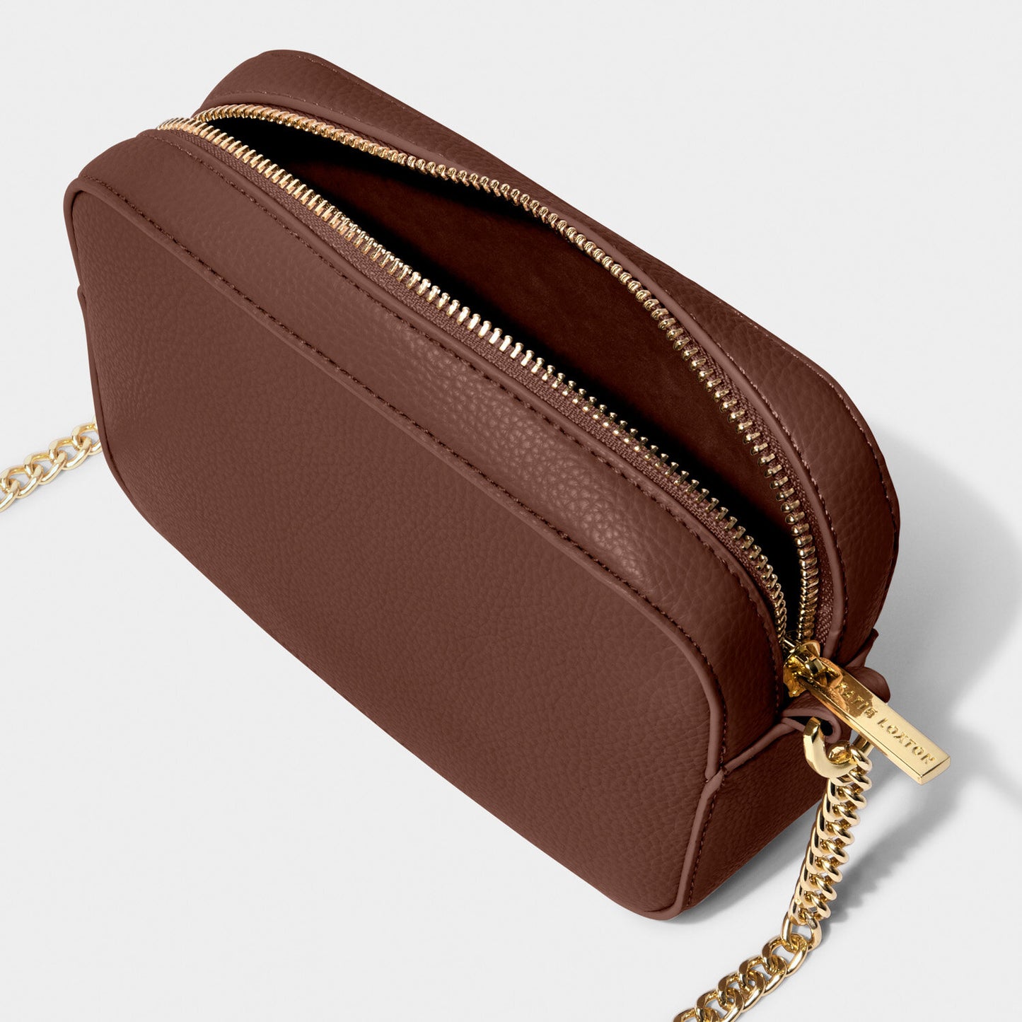 Katie Loxton Millie Mini Crossbody Bag - Chocolate