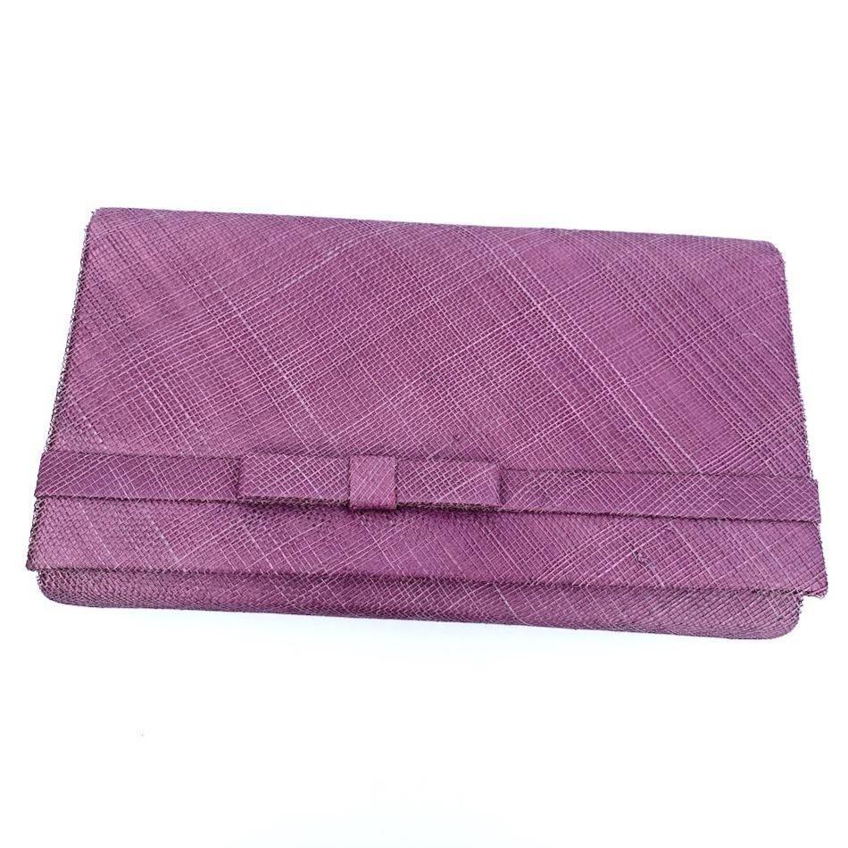 Mulberry Sinamay Clutch bag with arm strap