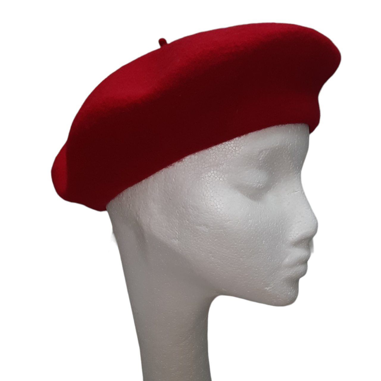 Wool Beret - Red