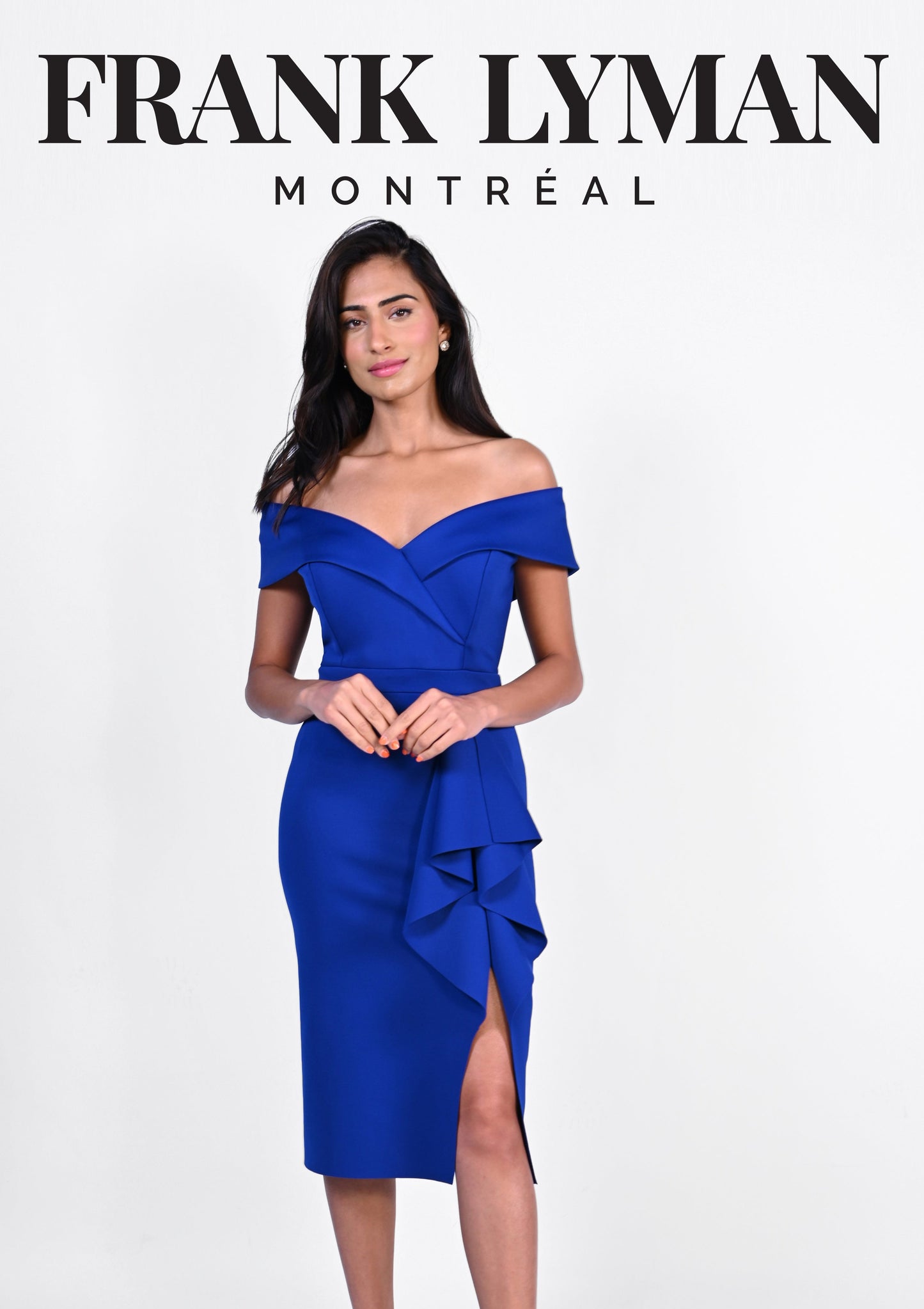 Frank Lyman 229163 Cobalt Blue Dress