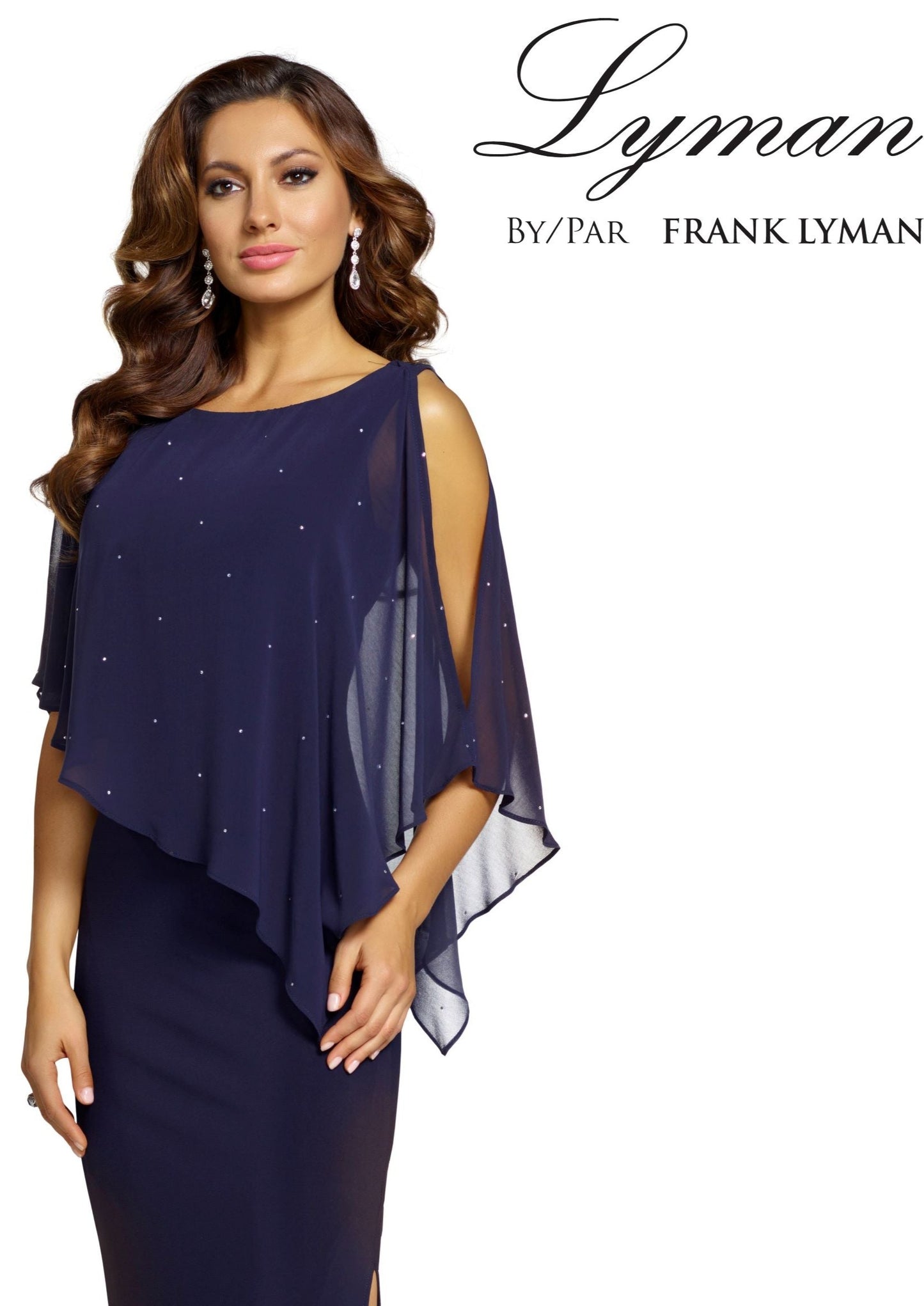 Frank Lyman 68004 Midnight Navy Dress